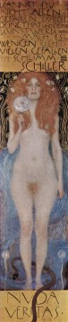  Klimt Tableau - Nuda Veritas symbolisme Gustav Klimt